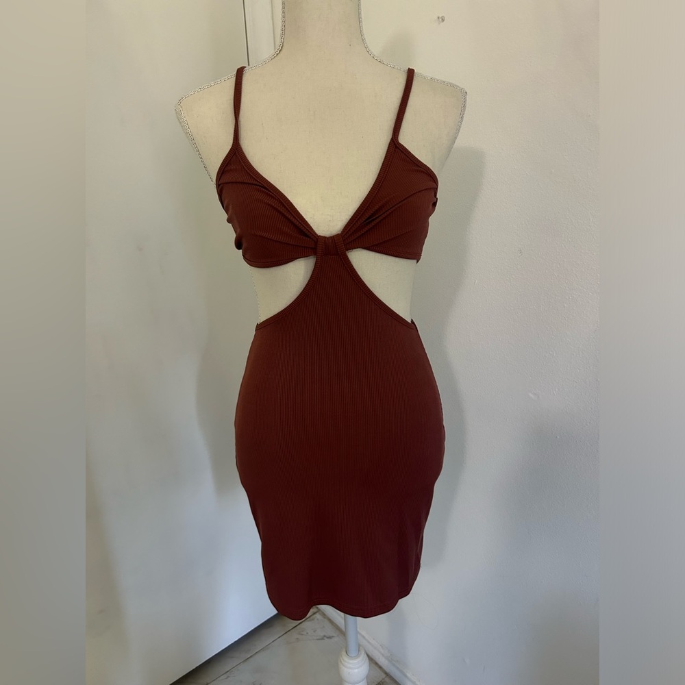 Maroon dress